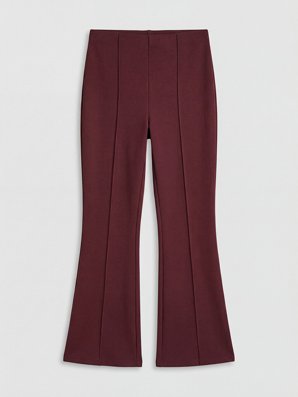 Woman Bordeaux Trousers-4