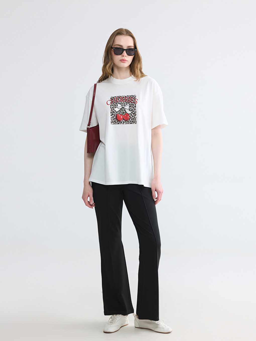 Woman Black Trousers