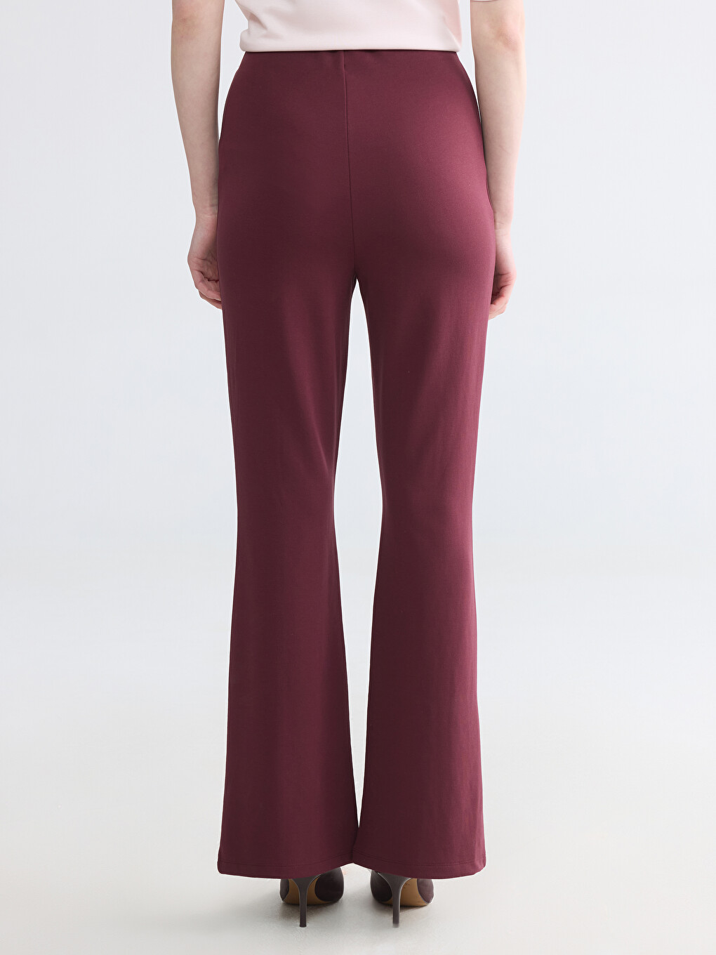 Woman Bordeaux Trousers-3