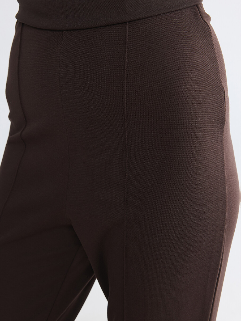 Woman Brown Trousers-2