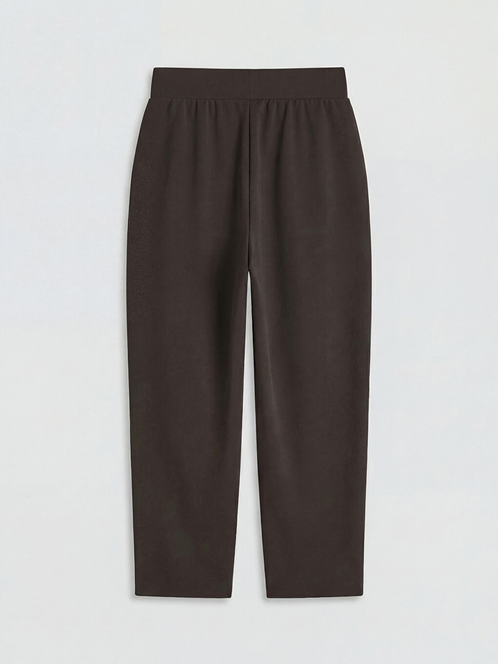 Elastischer Bund Damen Crêpe Hosen-5
