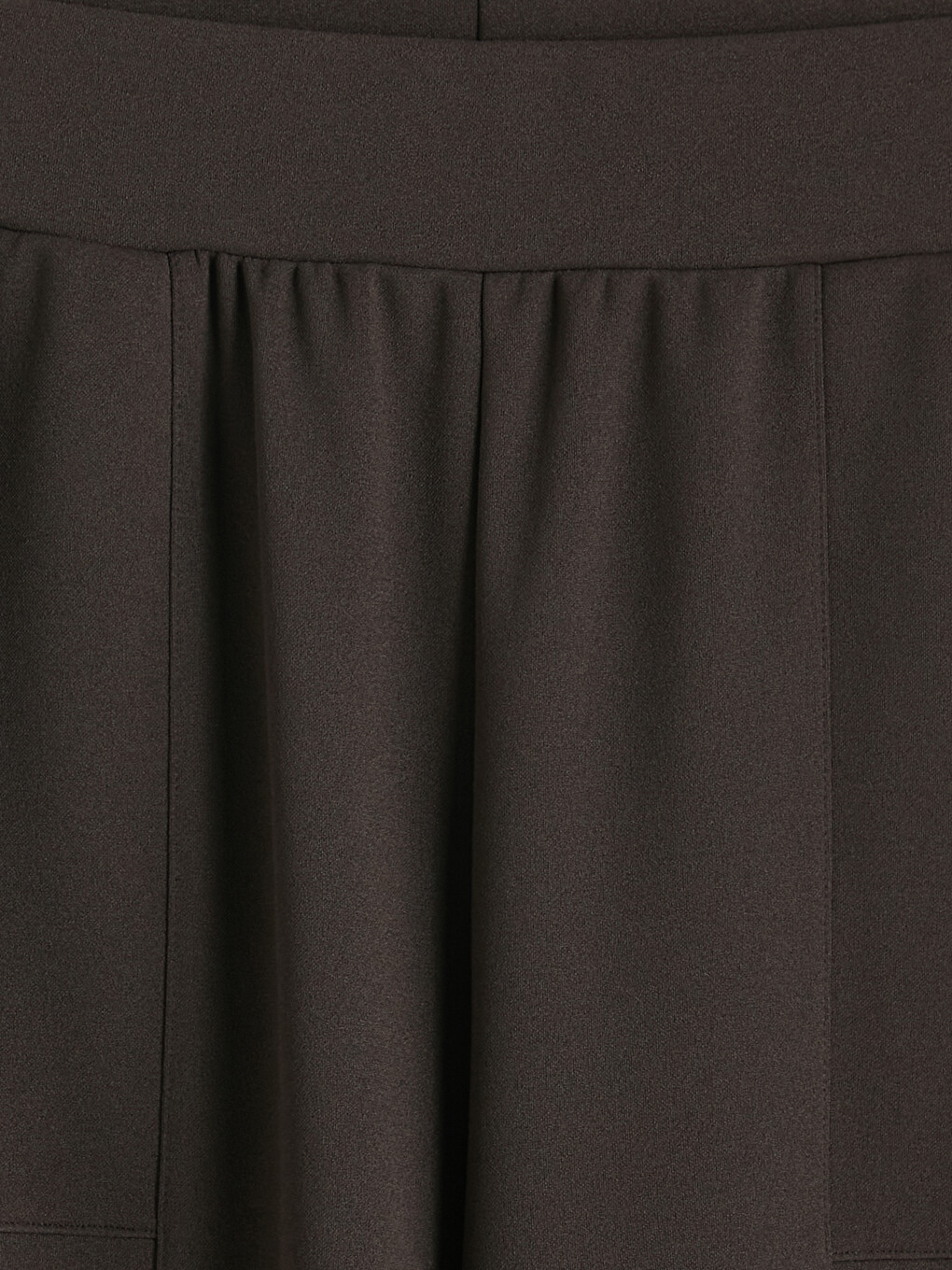 Elastischer Bund Damen Crêpe Hosen-6