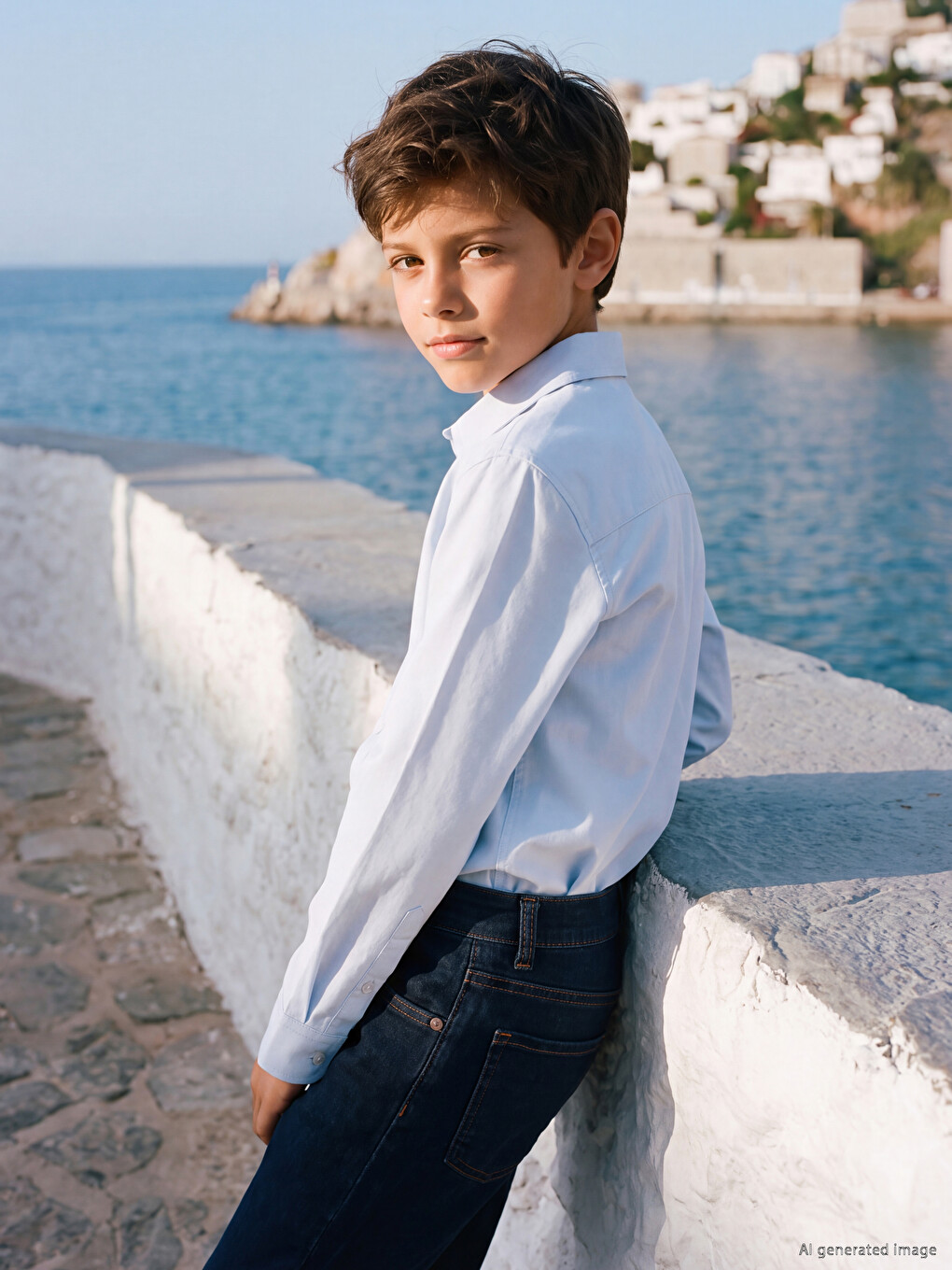 Boys' Gabardine Shirt