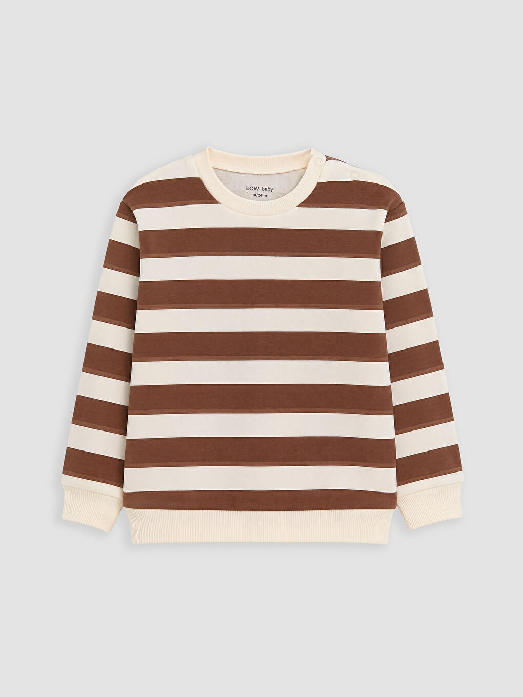 Kahverengi Erkek Bebek Sweatshirt Takım-4