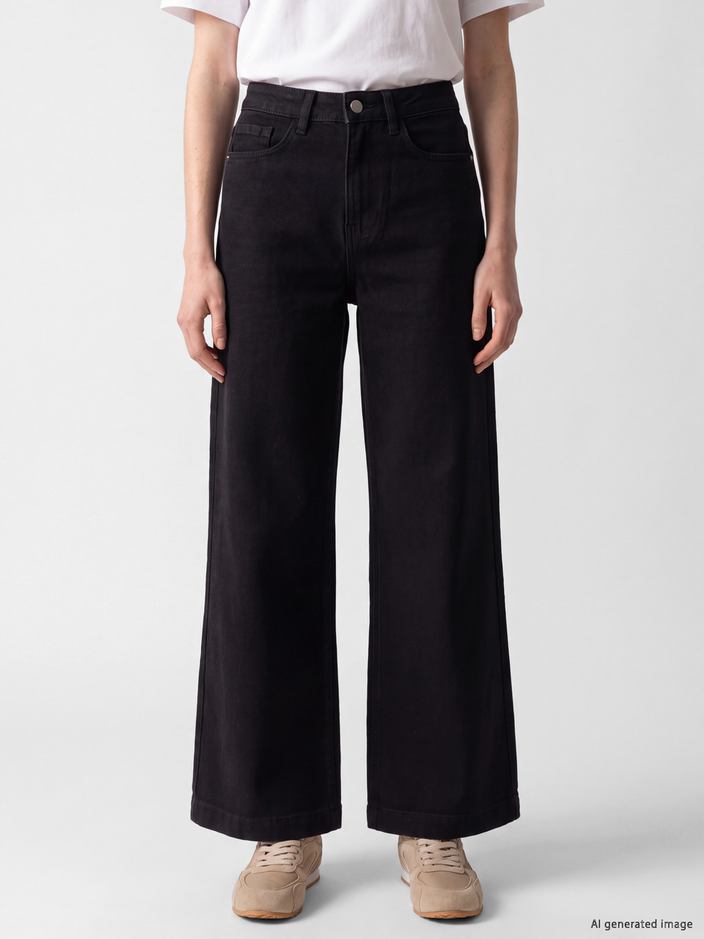 Pocketed Wideleg Jean-1
