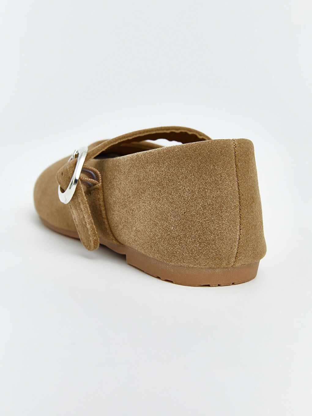 Girl Beige Ballet Flats-4