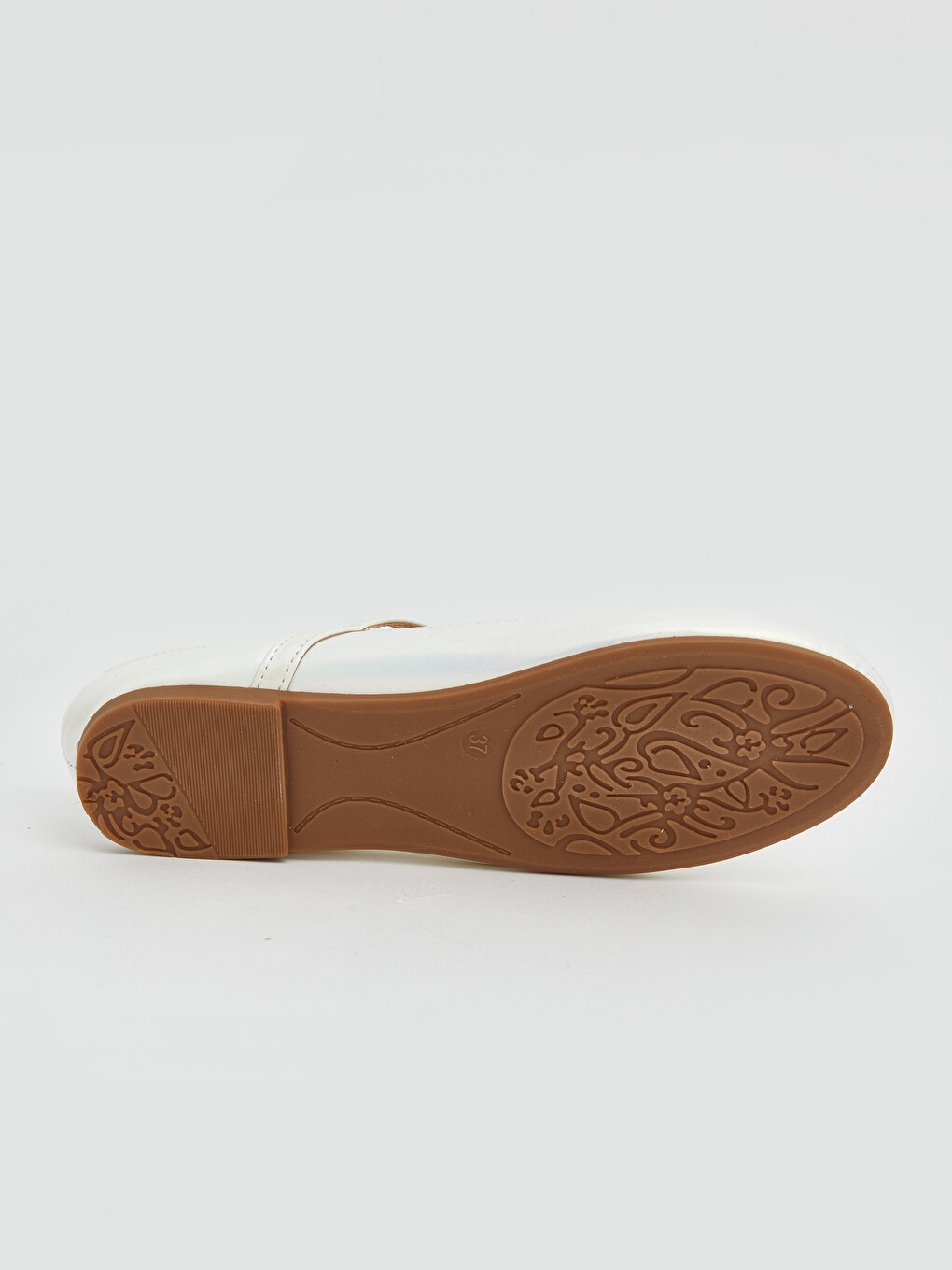Faux Leather Girls' Ballet Flats-3