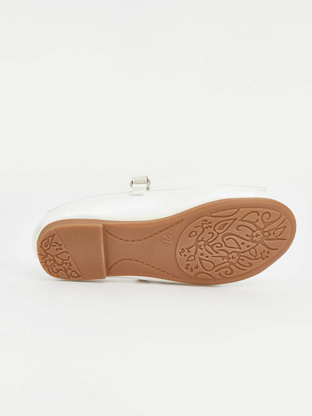 Bow-patterned Girls' Ballet Flats-3