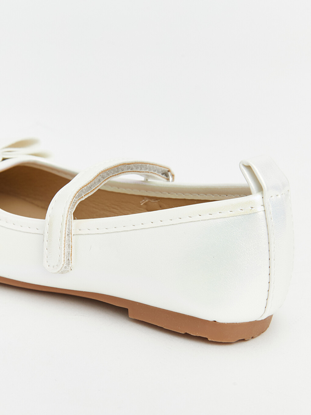 Bow-patterned Girls' Ballet Flats-4