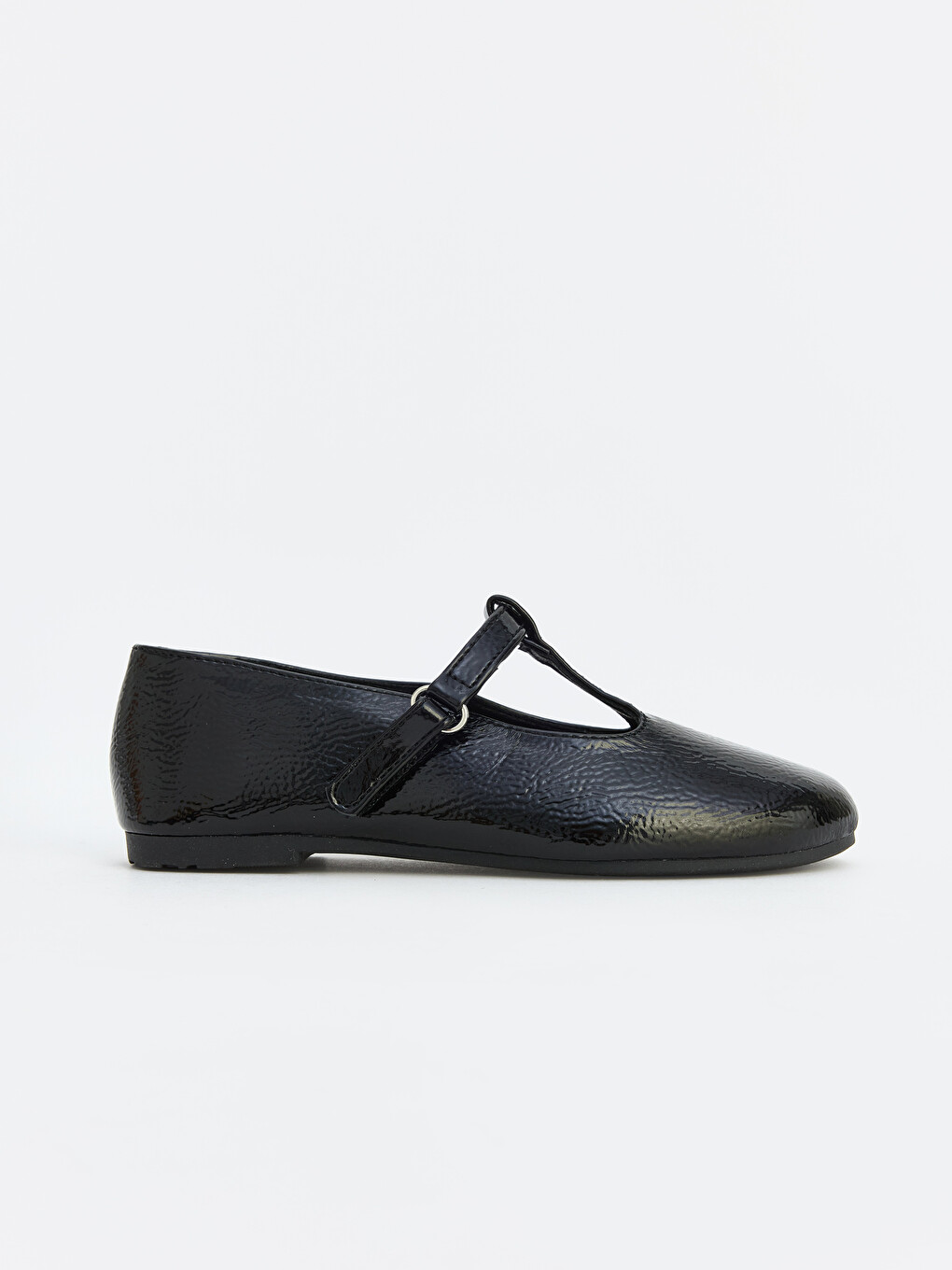 Faux Leather Girls' Ballet Flats-1