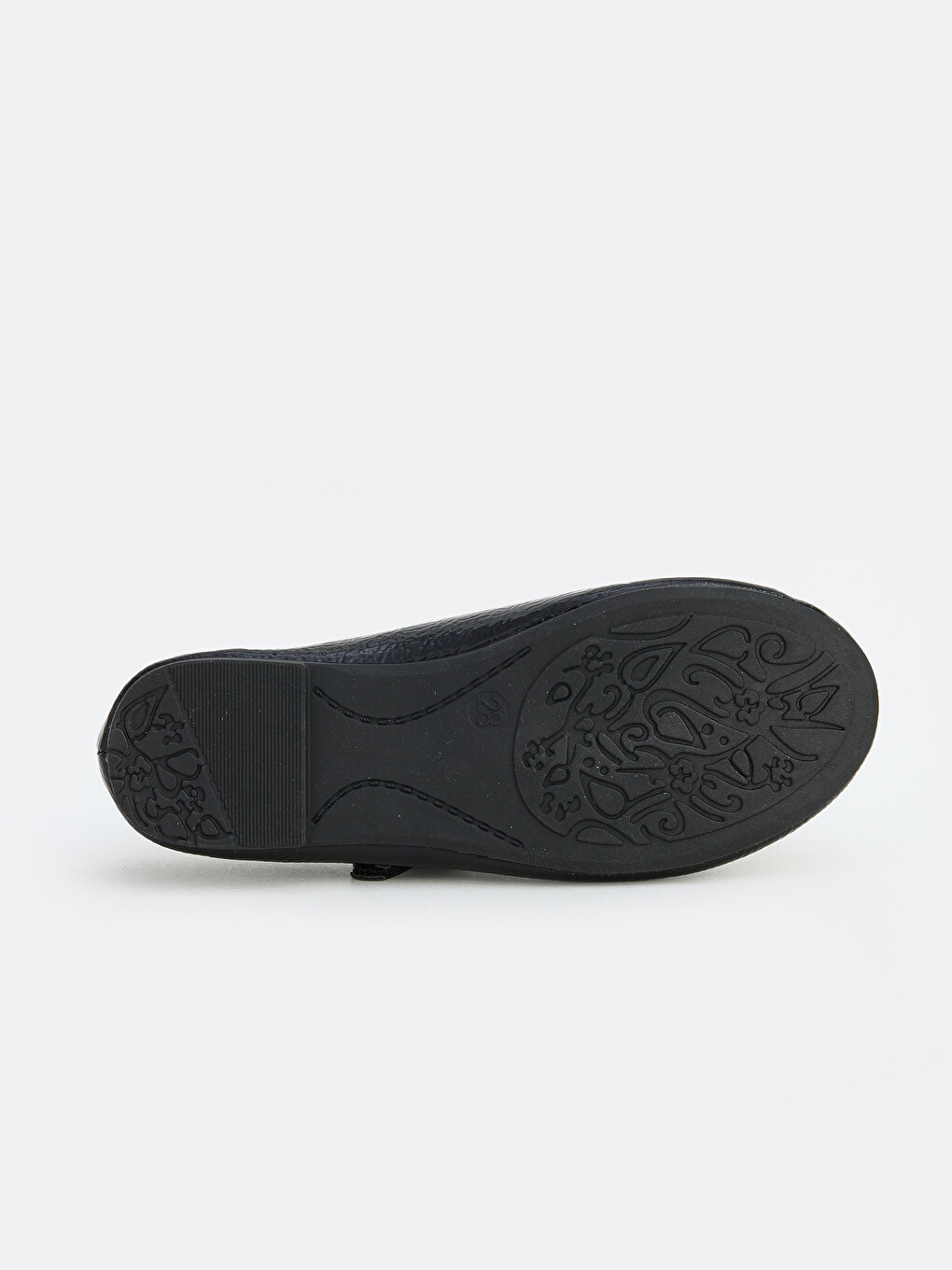 Faux Leather Girls' Ballet Flats-3