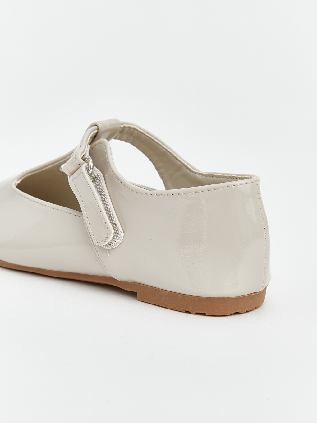 Faux Leather Girls' Ballet Flats-3