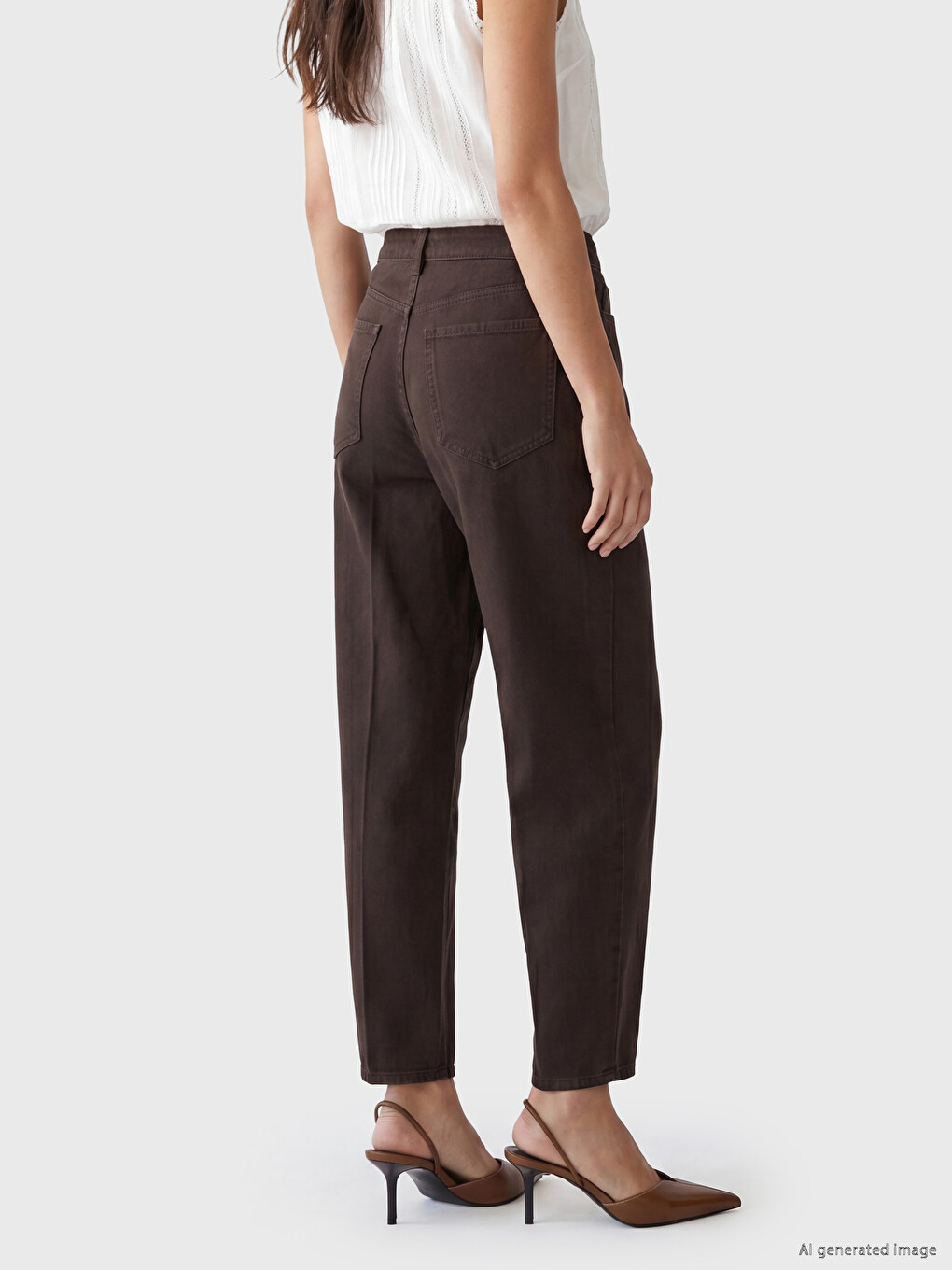 Barrel Fit Women's Jeans-2