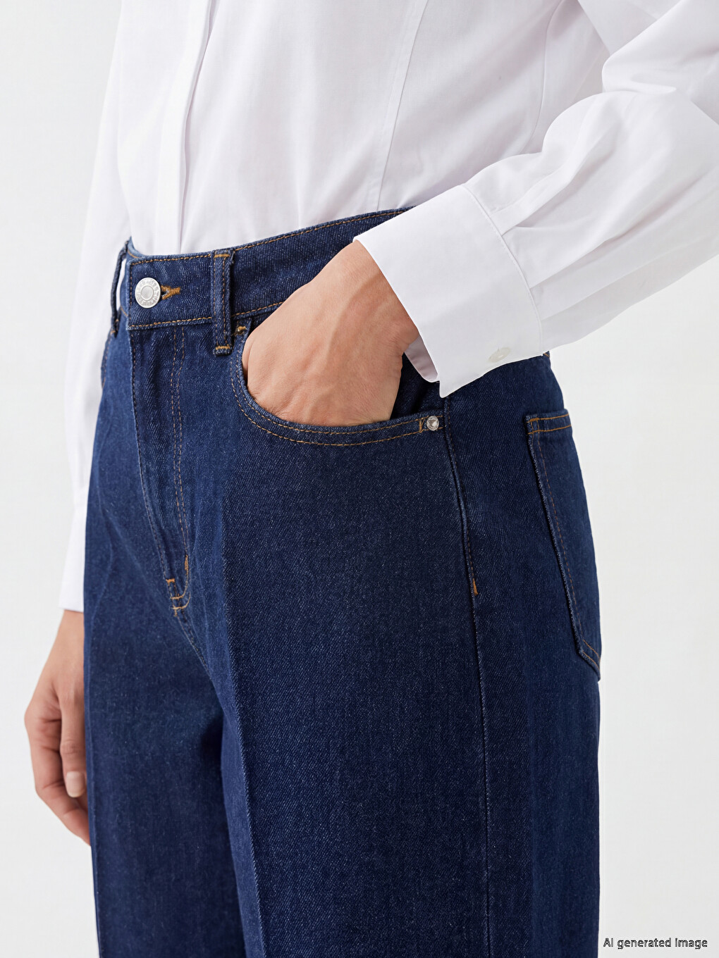 Woman Indigo Jeans-2