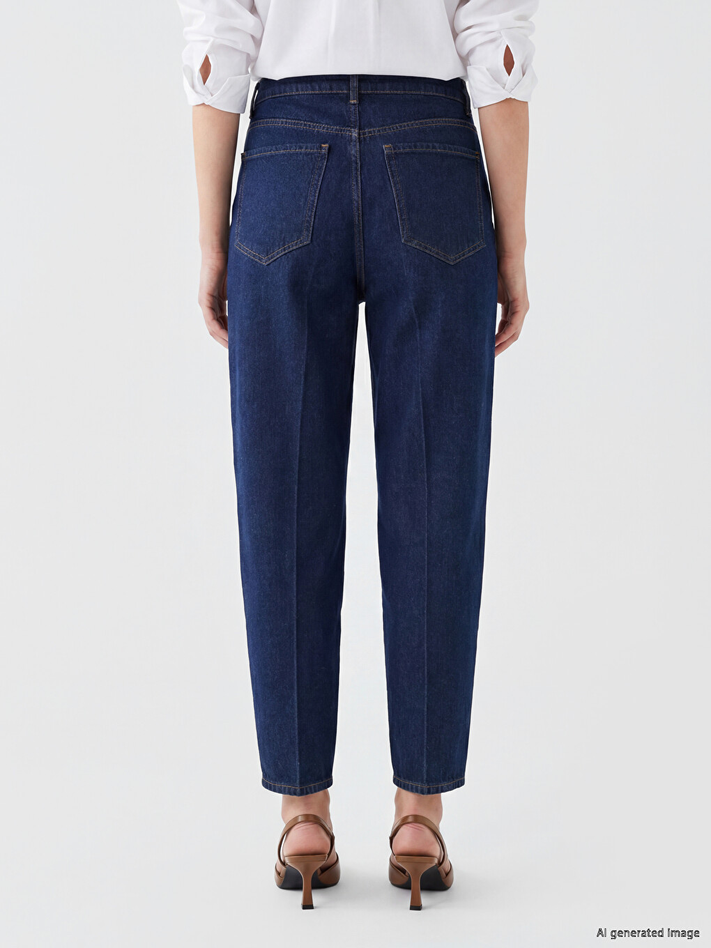 Woman Indigo Jeans-3