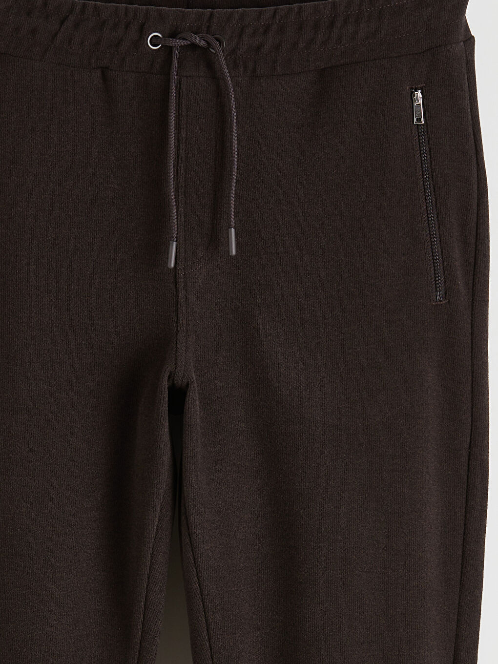 Kahverengi Standart Kalıp Erkek Eşofman Altı-2