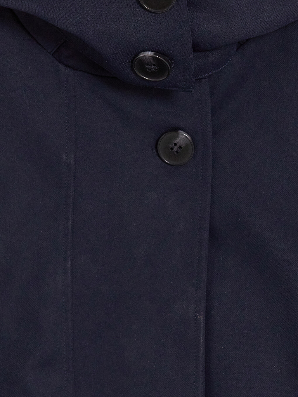 Hooded Oversize Women's Coat-5