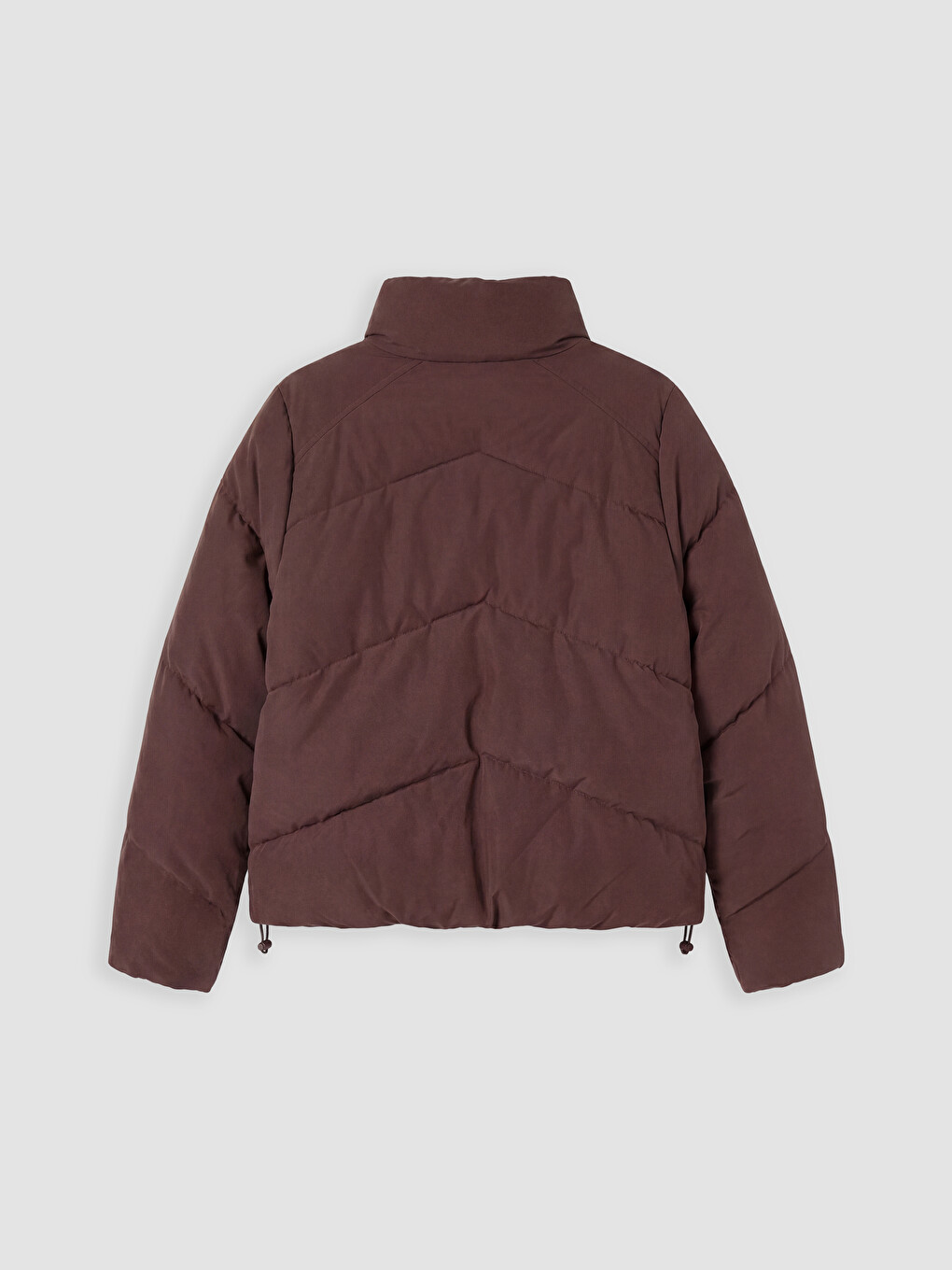Mock Neck Oversize Women's Puffer Coat-6