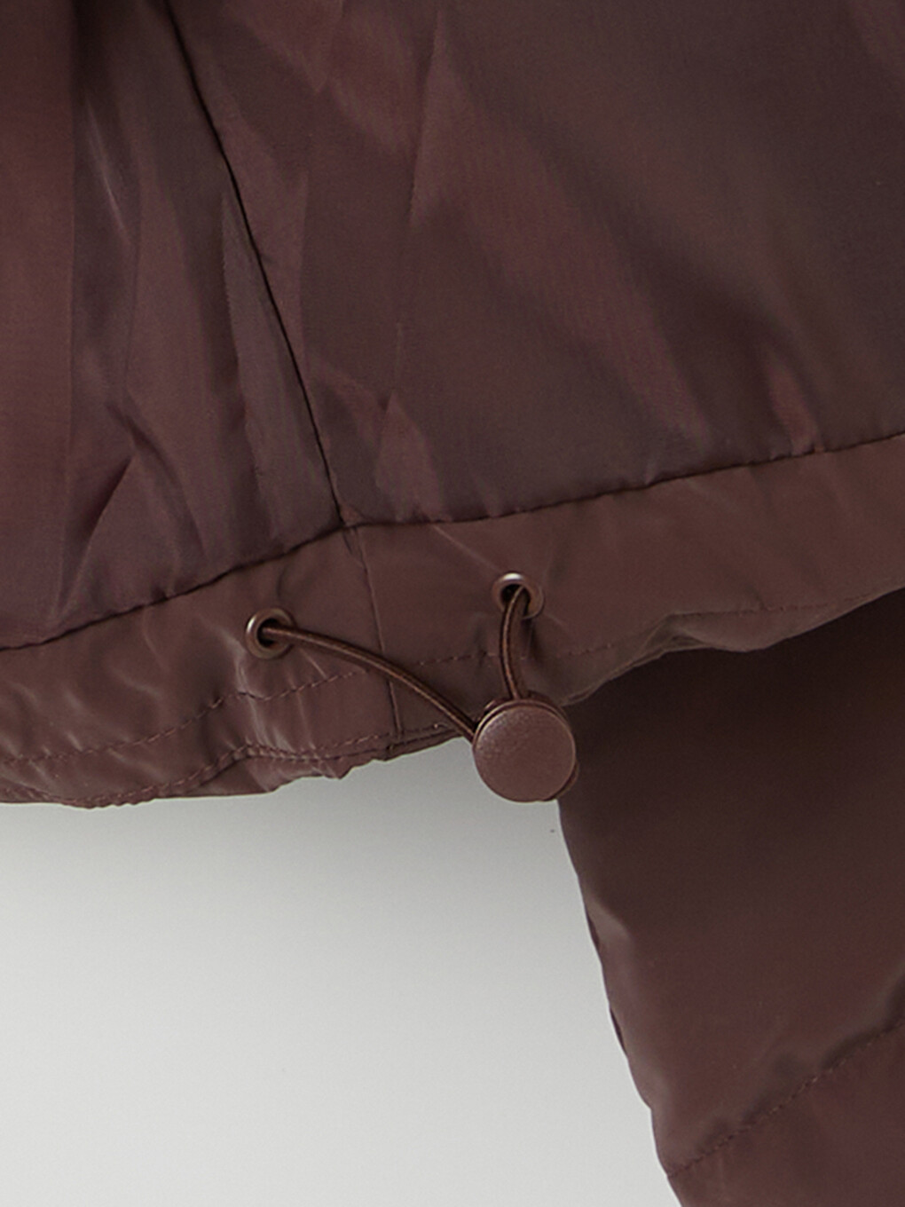 Mock Neck Oversize Women's Puffer Coat-8