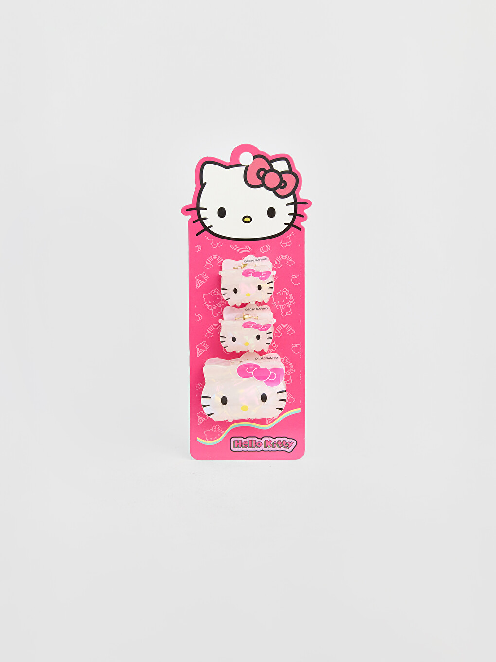 Детский Лицензионный Набор Заколок Для Волос Hello Kitty Из 3 Штук-1