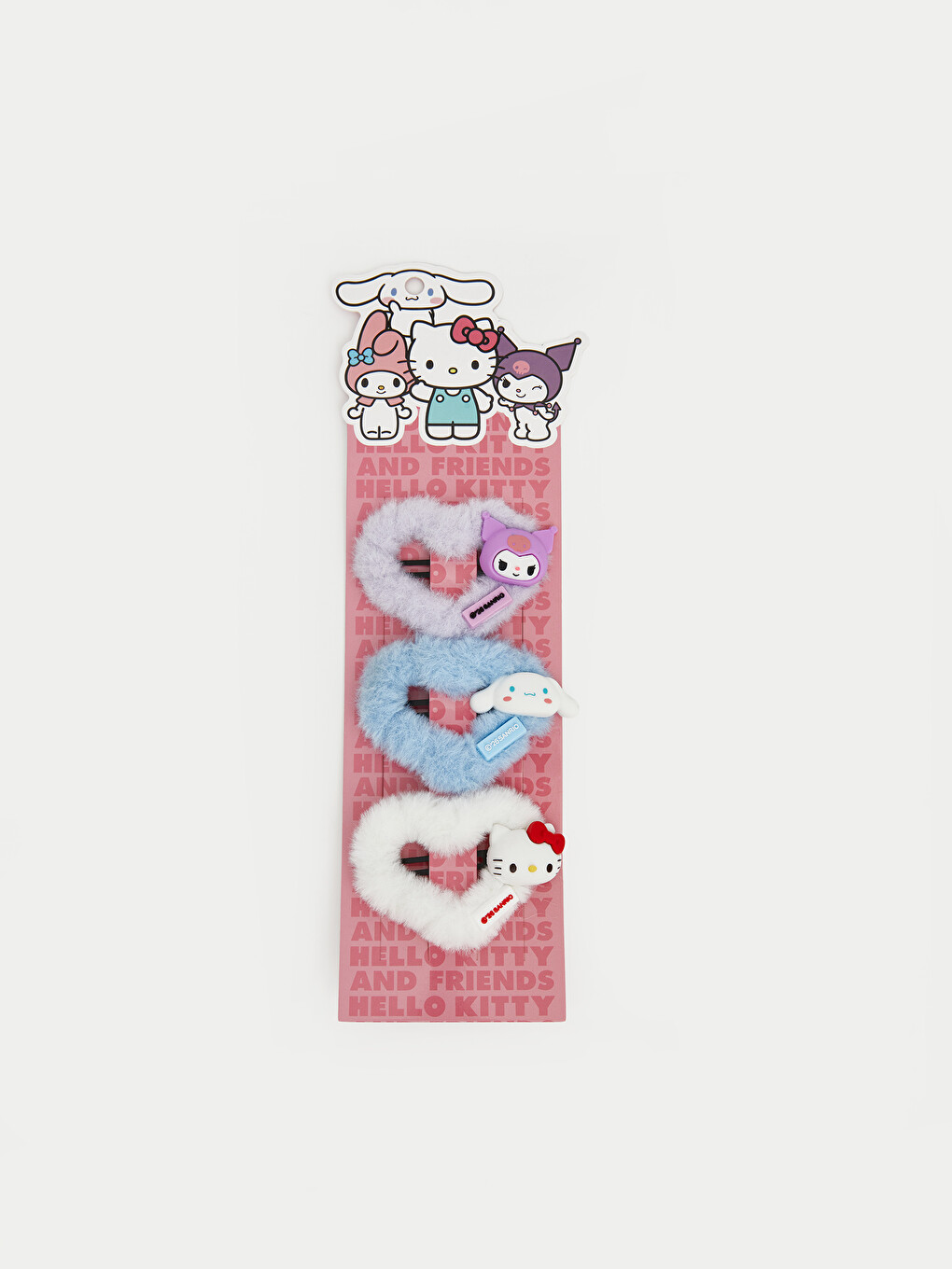 Σετ 3 Τεμαχίων Hello Kitty And Friends Licensed Hair Clip