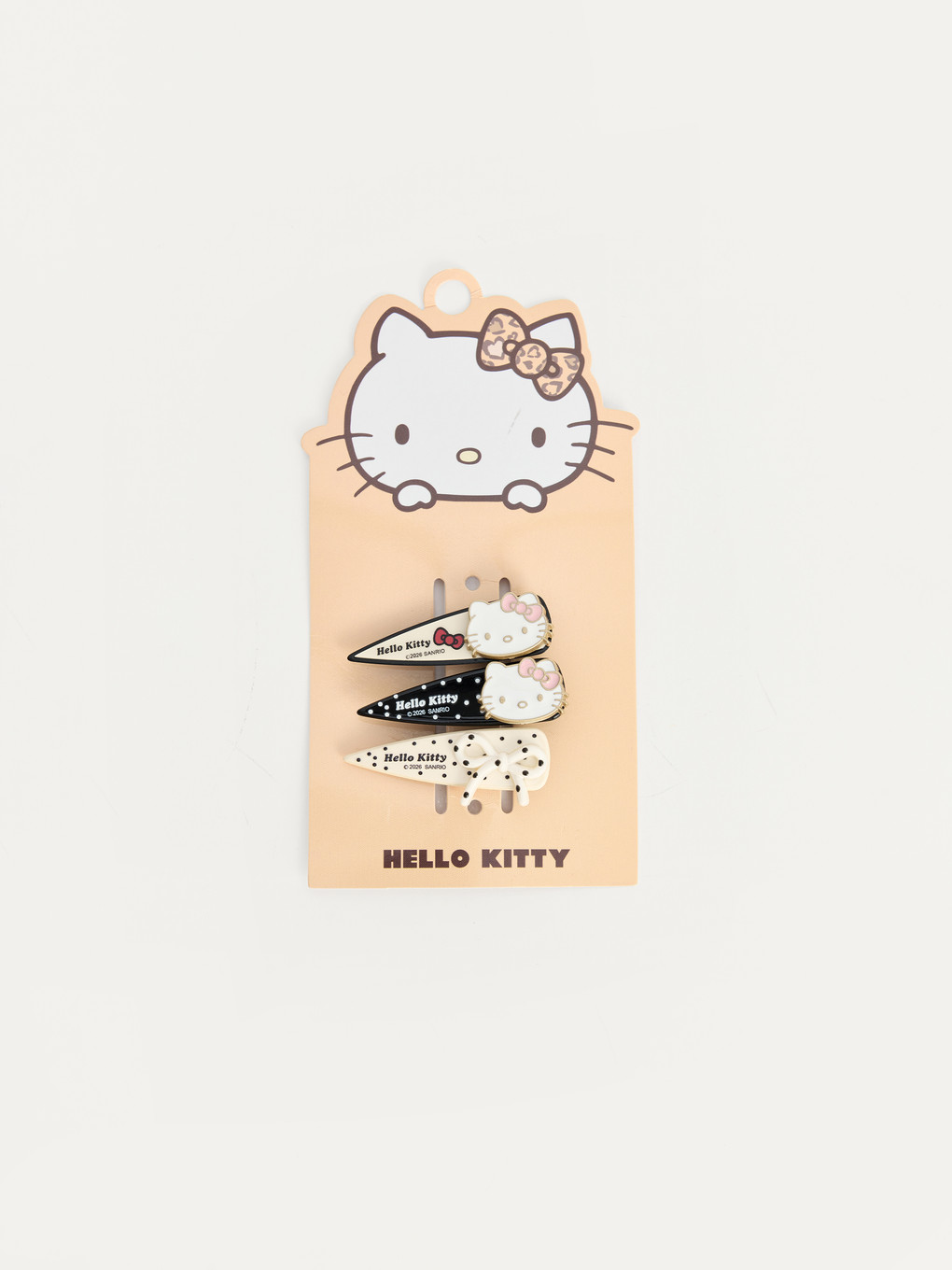 Karışık Hello Kitty Baskılı Kız Çocuk Toka Seti 3'lü