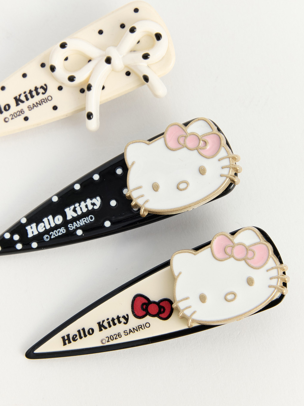 Karışık Hello Kitty Baskılı Kız Çocuk Toka Seti 3'lü-2