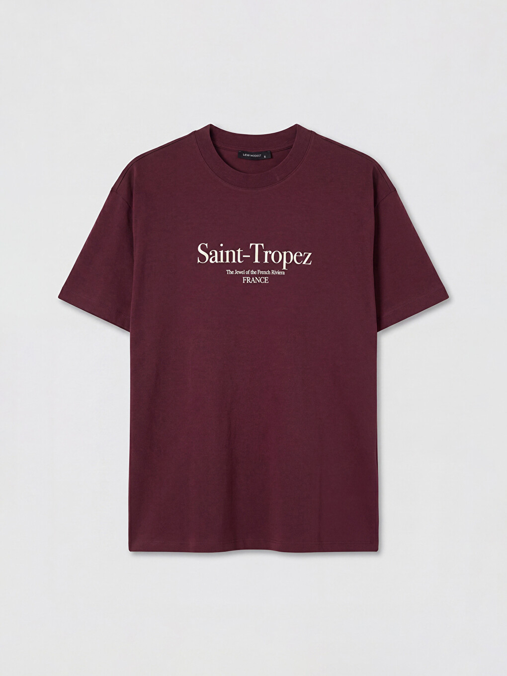 Crew Neck France Printed Women's T-shirt-4