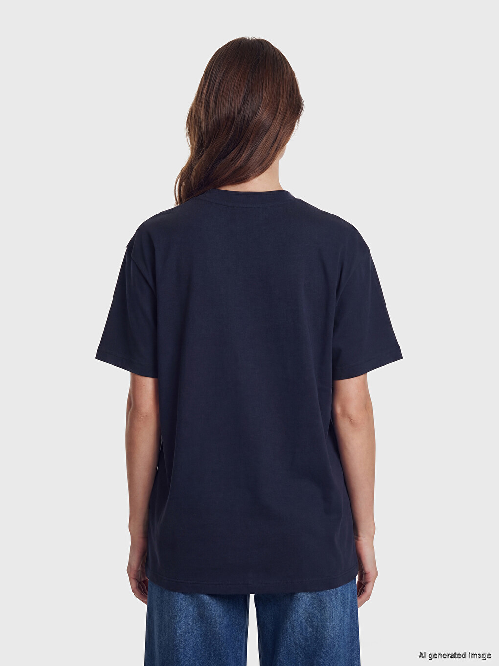 Crew Neck France Printed Women's T-shirt-3