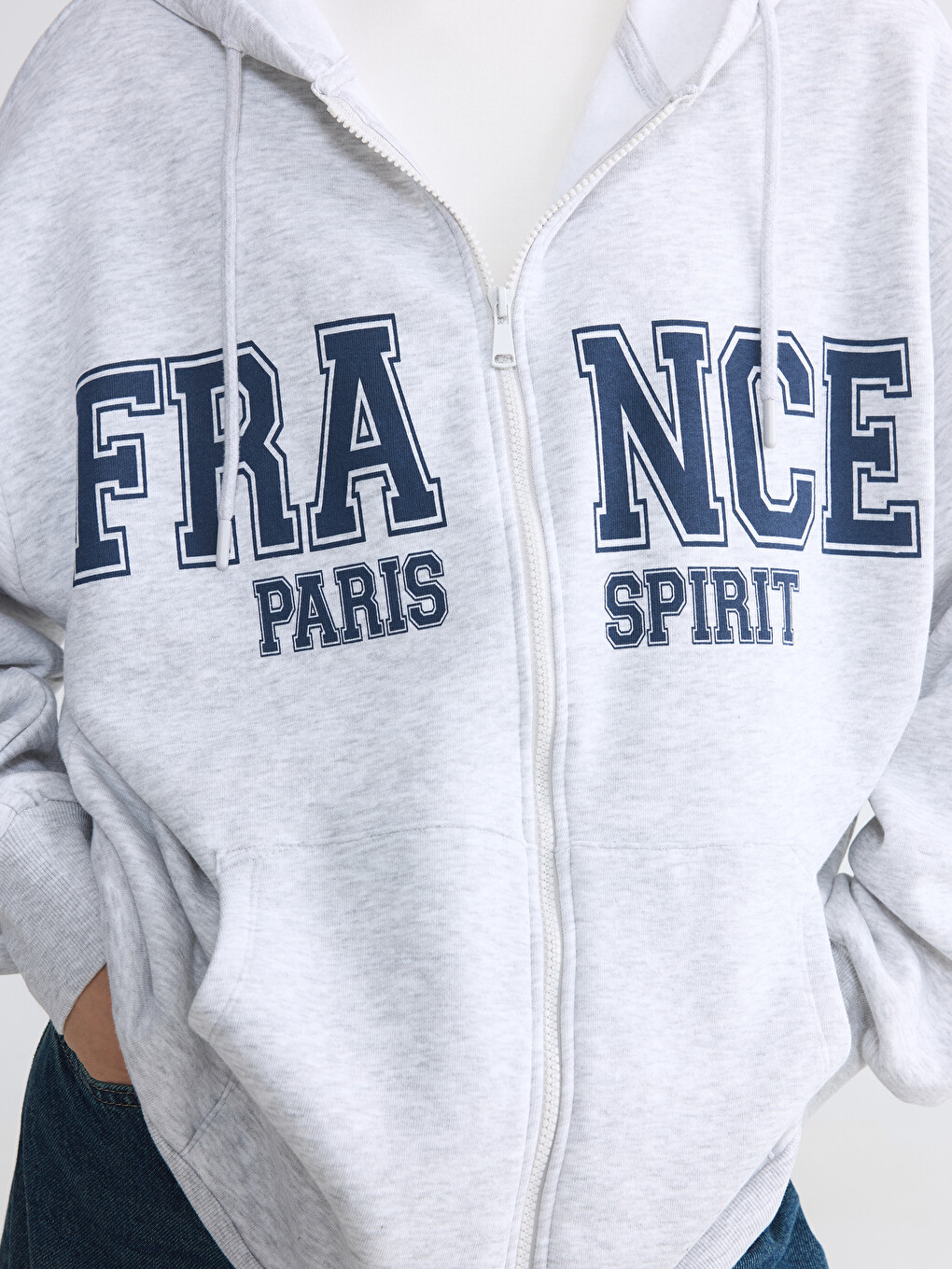 Women's Thick Zippered Sweatshirt-2