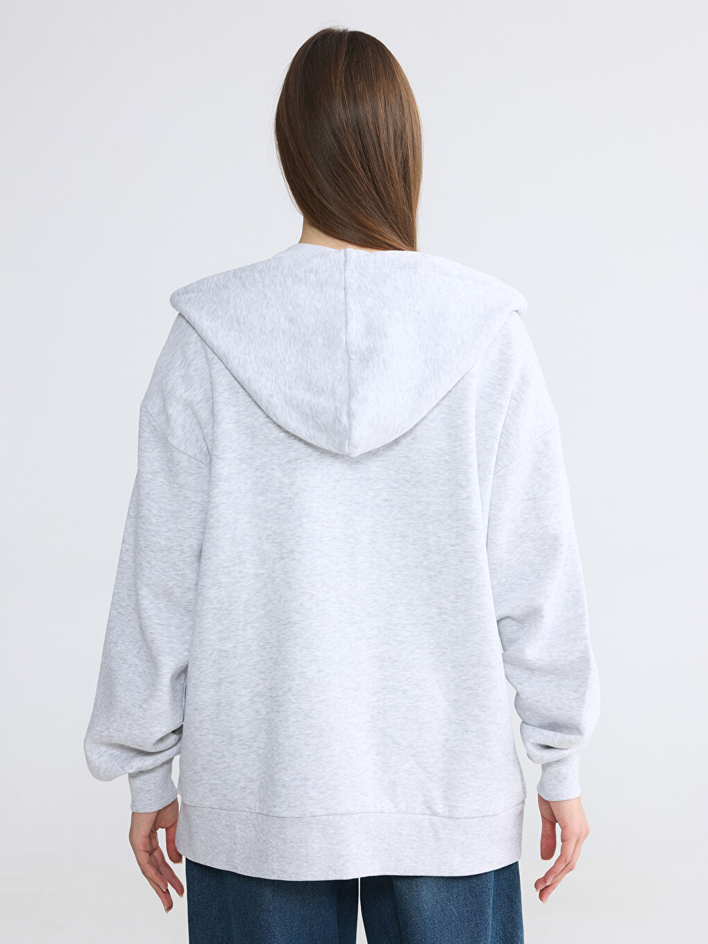 Women's Thick Zippered Sweatshirt-3