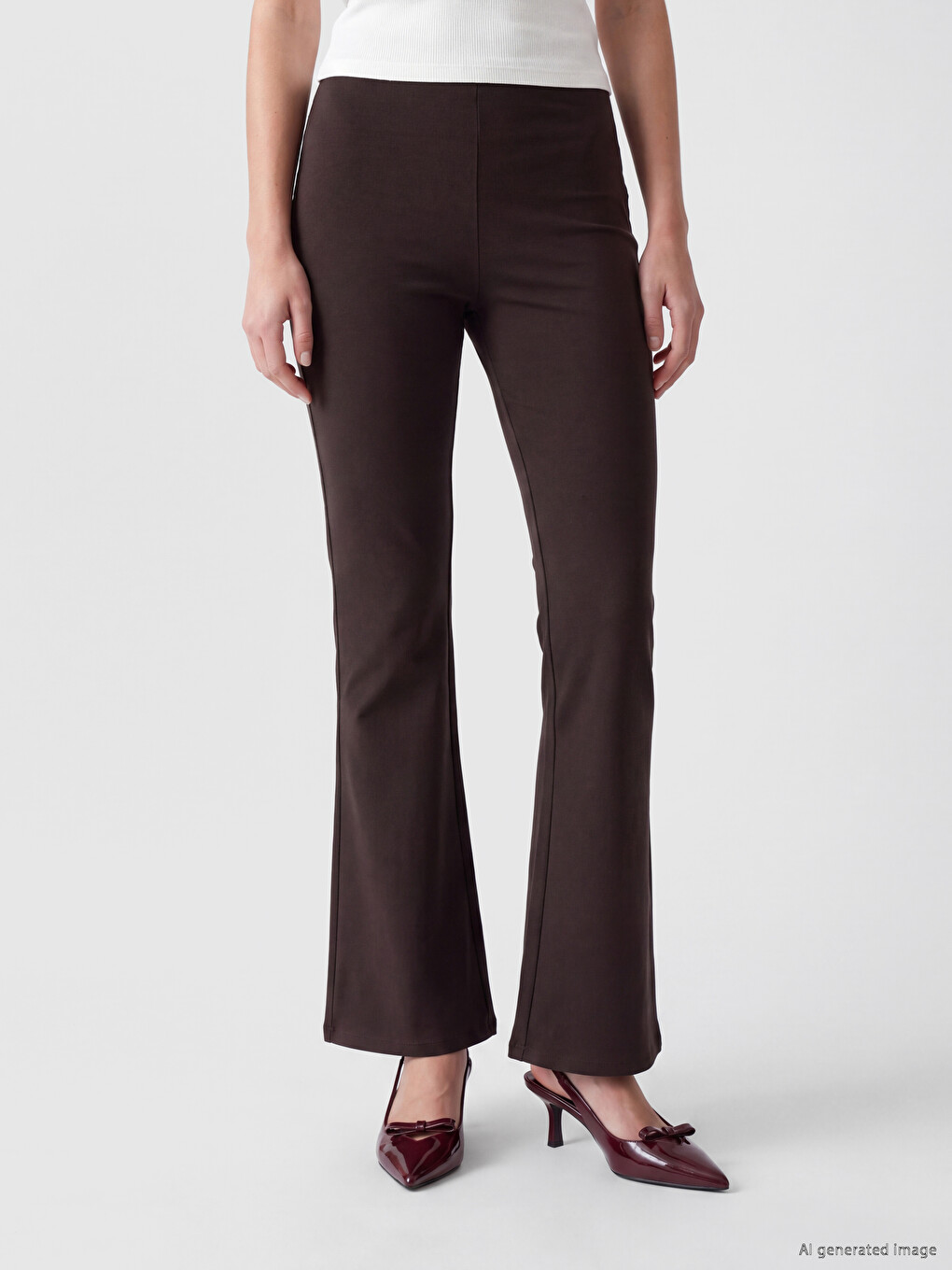 Pantaloni Maro Femeie-1