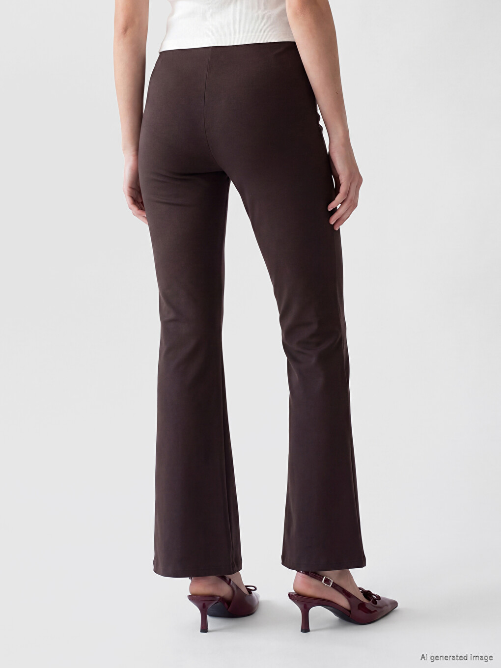Pantaloni Maro Femeie-3