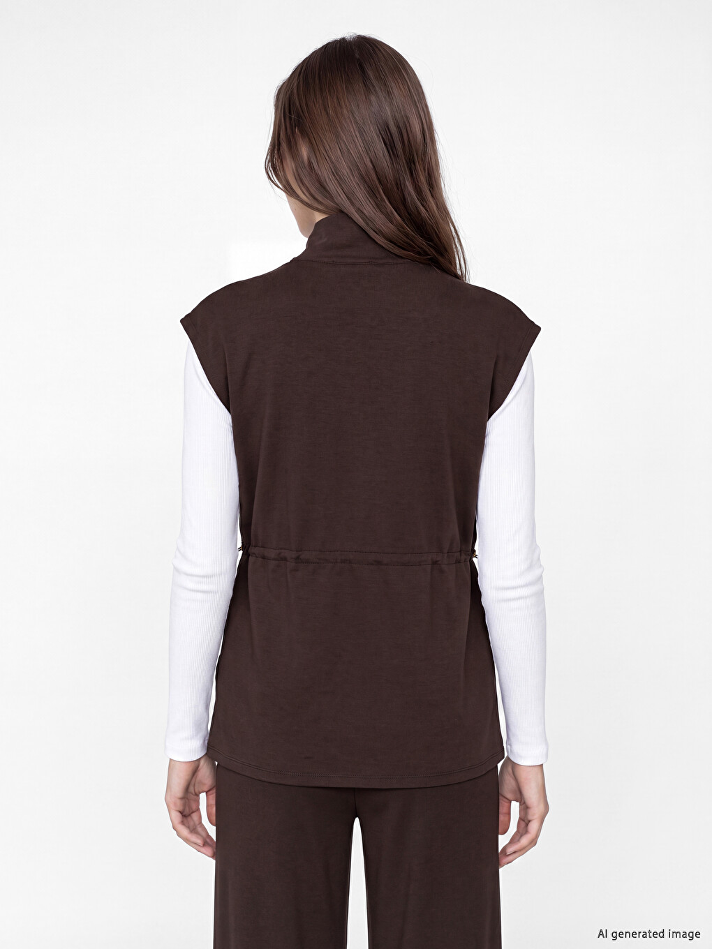 Oversize Soft Touch Kadın Tunik-3