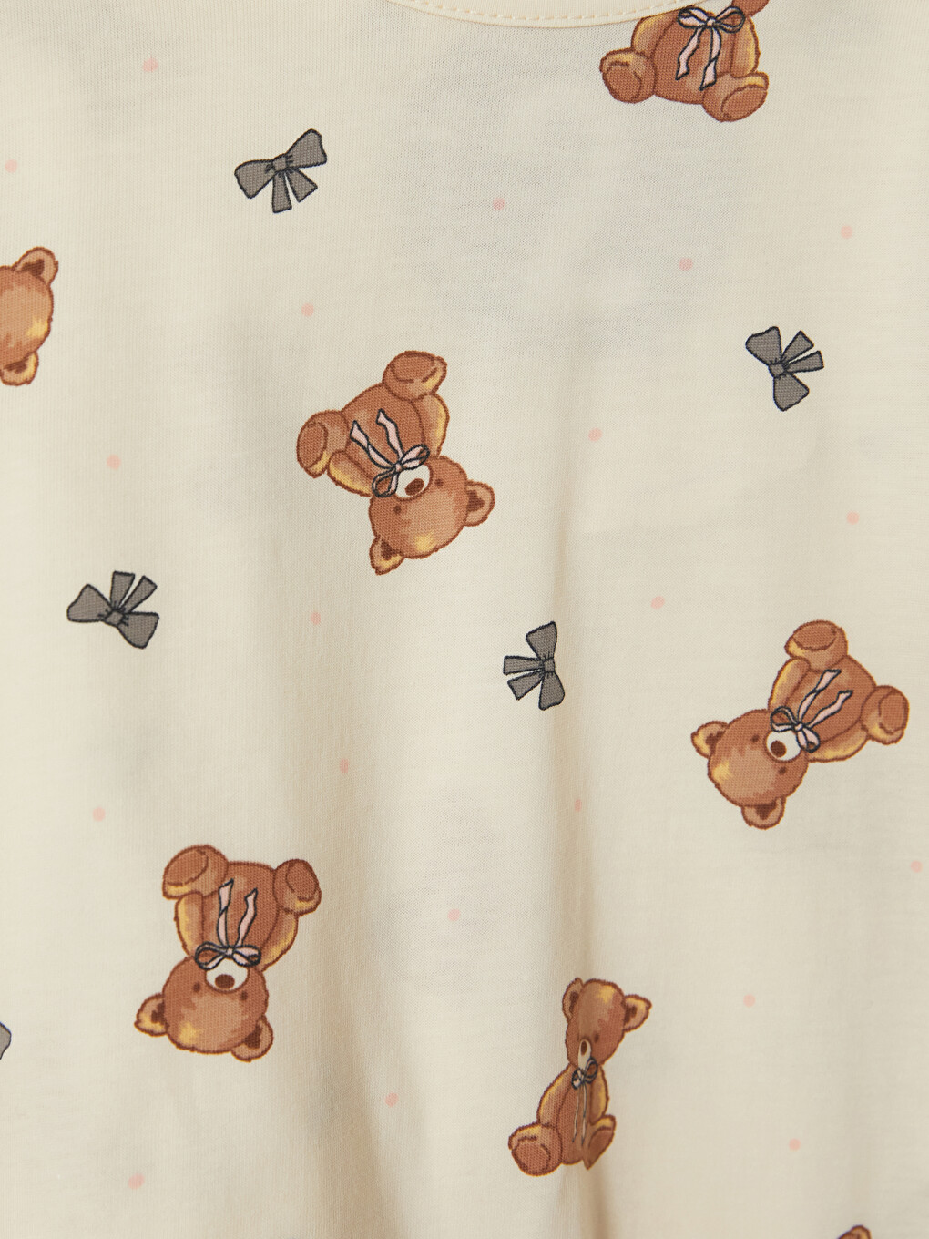 Girl Ecru Pyjama Set-2