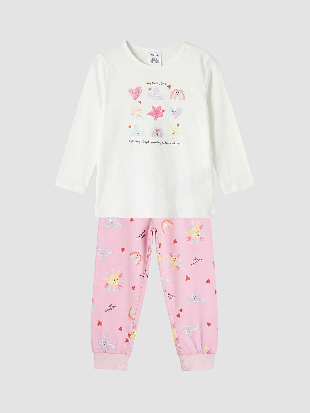 Set De Pijama Ocru Fată