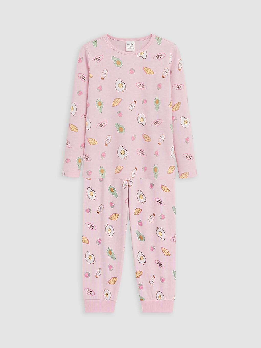 Girl Pink Pyjama Set