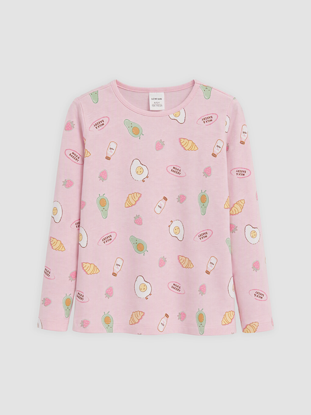 Girl Pink Pyjama Set-1