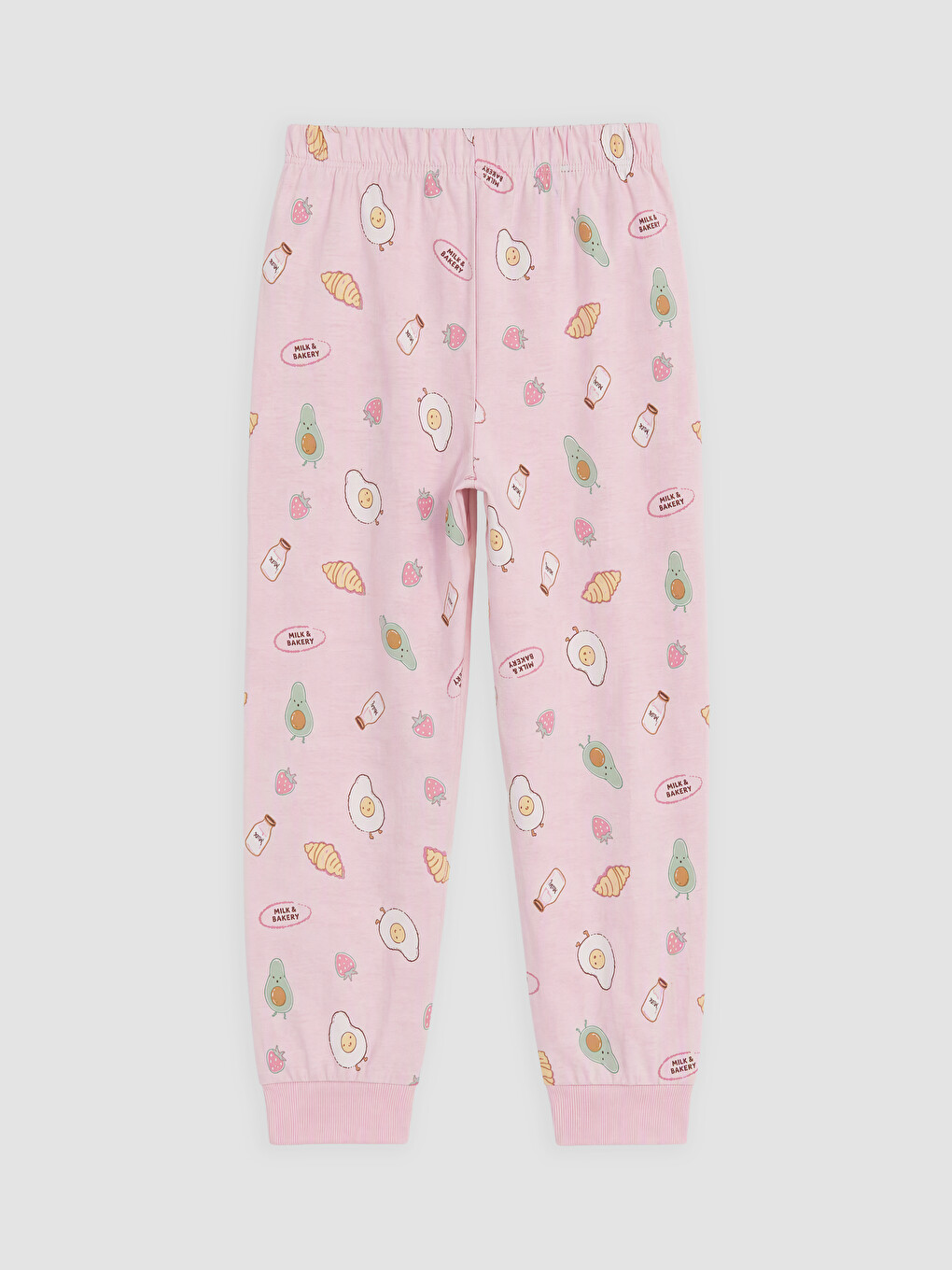 Girl Pink Pyjama Set-4