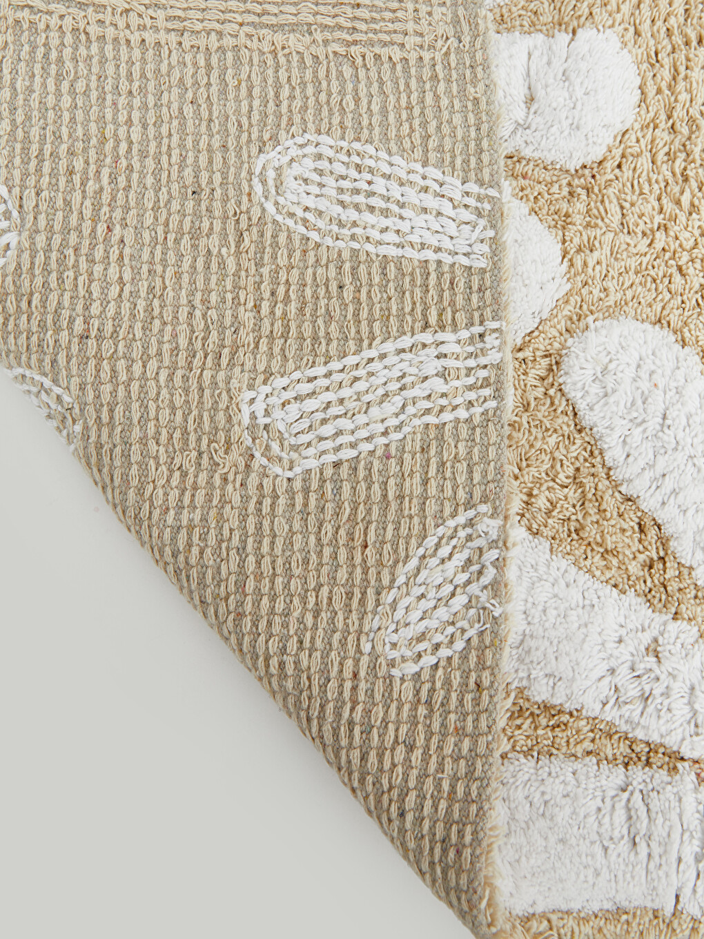 Daisy Patterned Bath Mat 50x80 Cm-3