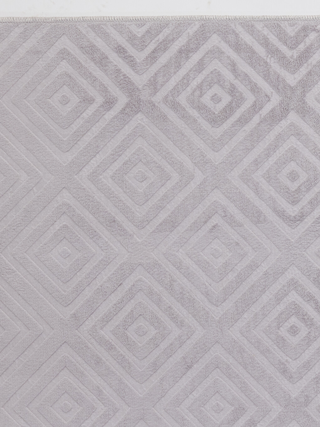 Geometrik Desenli Püsküllü Dikdörtgen Halı 80x150 Cm-2