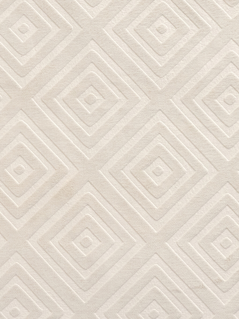 Geometric Patterned Tasseled Rectangular Carpet 80x150 Cm-1