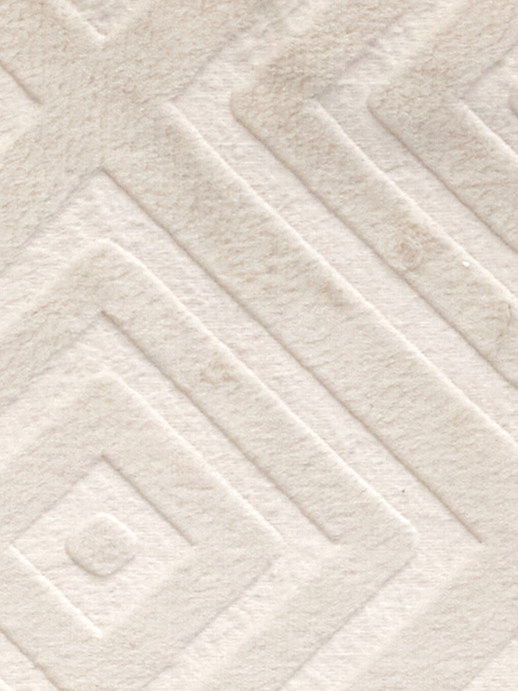 Geometric Patterned Tasseled Rectangular Carpet 80x150 Cm-2