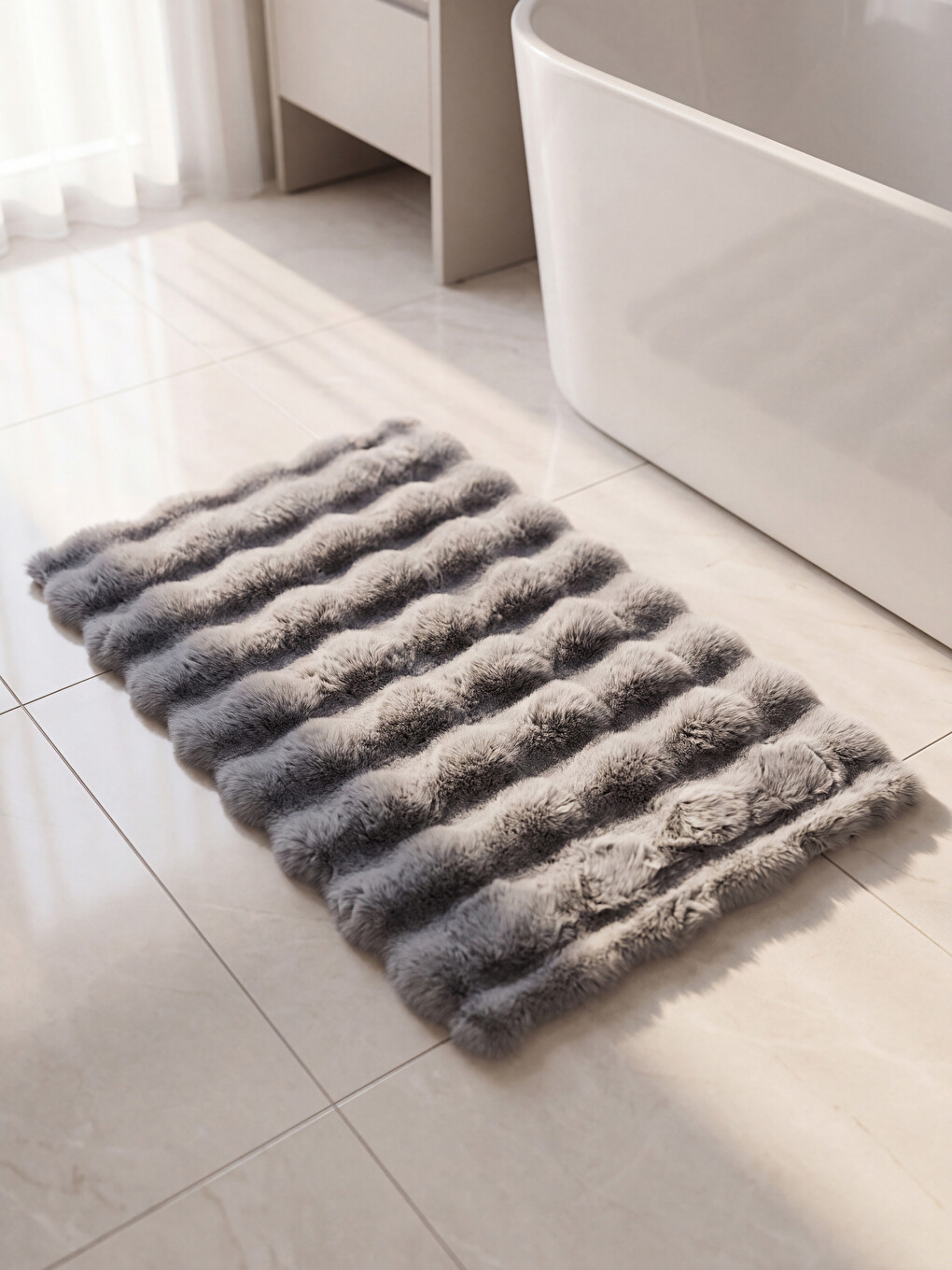 Plush Bath Mat 50x80 Cm