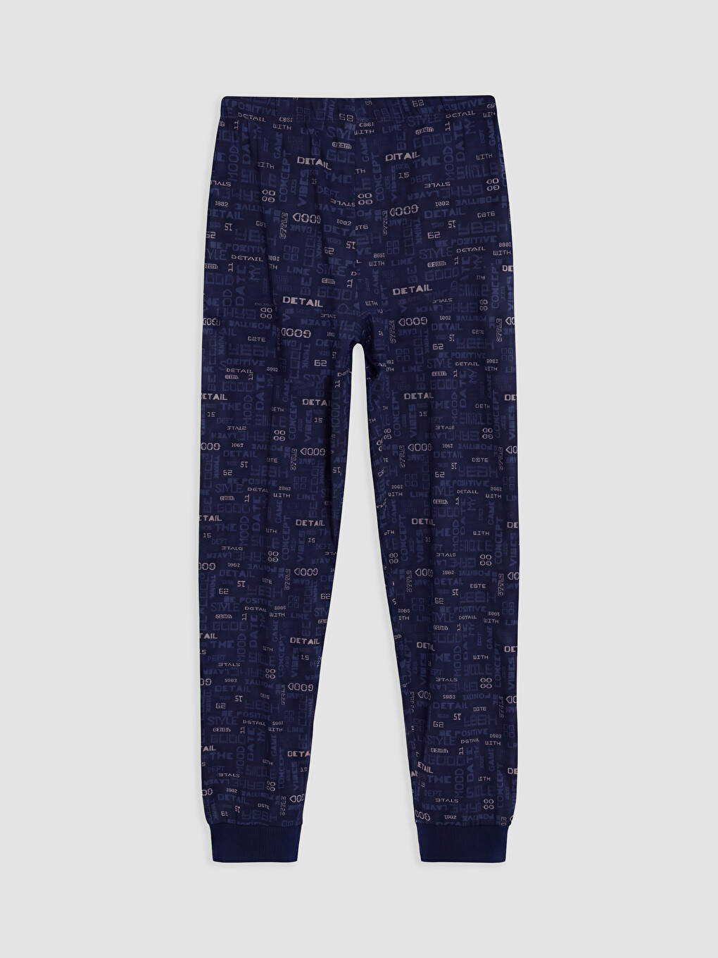 Boy Navy Pyjama Bottoms-4