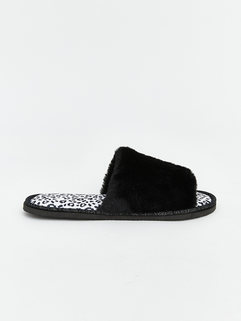 Patterned Plush Women's Home Slippers-2
