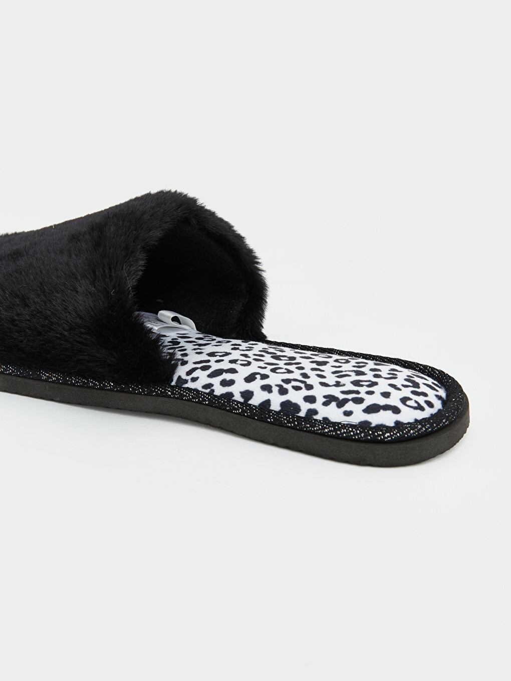 Patterned Plush Women's Home Slippers-5