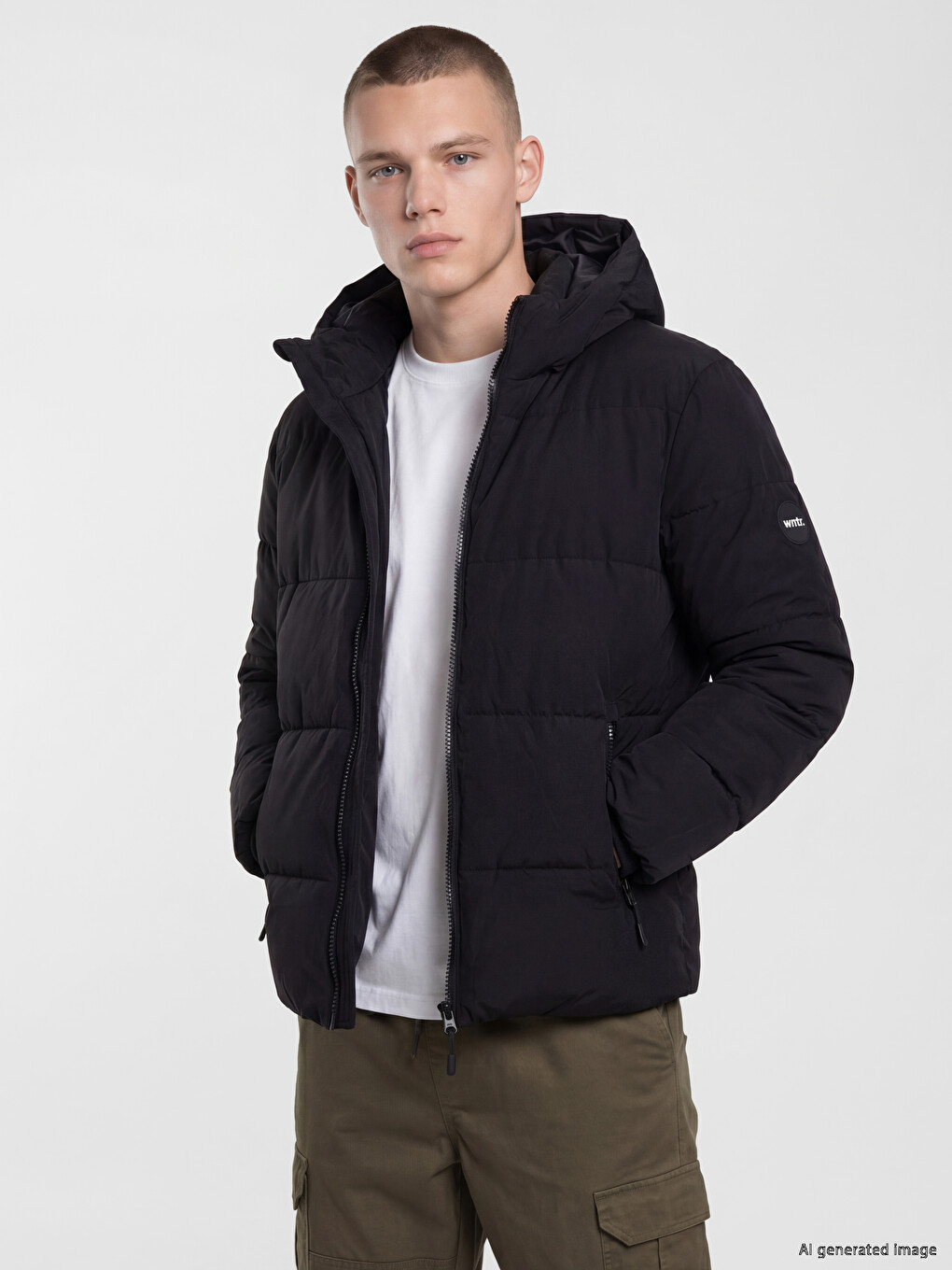 Mashkull E Zeze Pallto Puffer