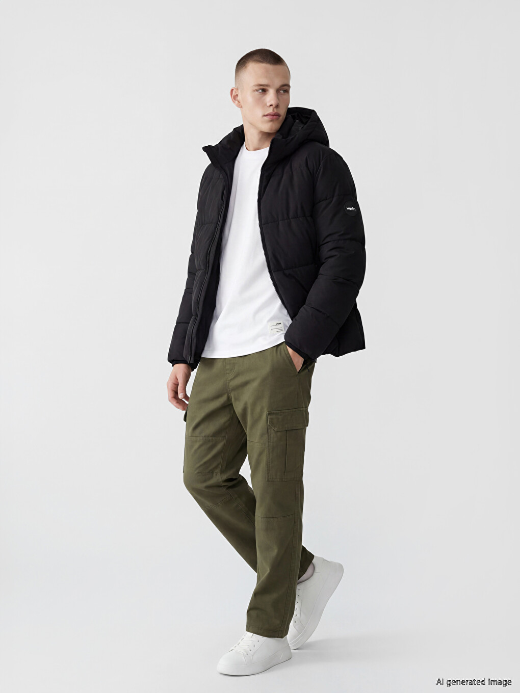 Mashkull E Zeze Pallto Puffer-1