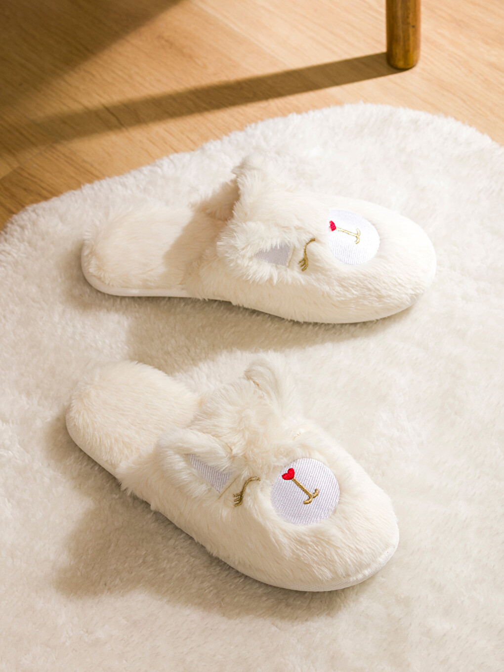 Woman Pink Home Slippers-1